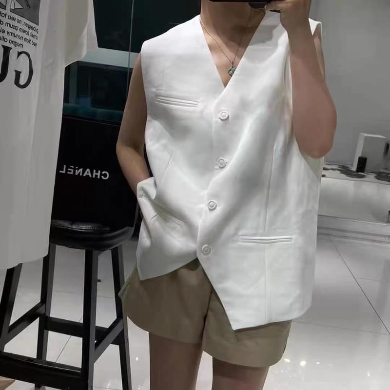 韓國背心外套 T518